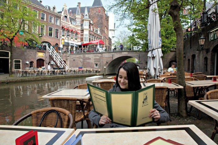 Lunch by the water - Oudegracht Utrecht