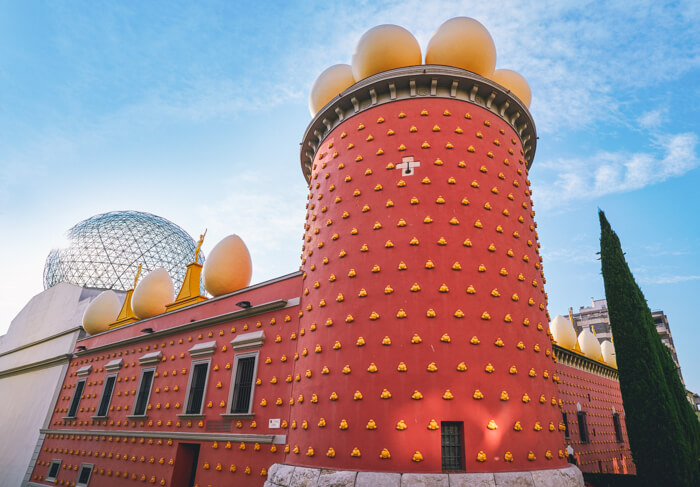 Visiting the Dalí Museum in Figueres, Spain