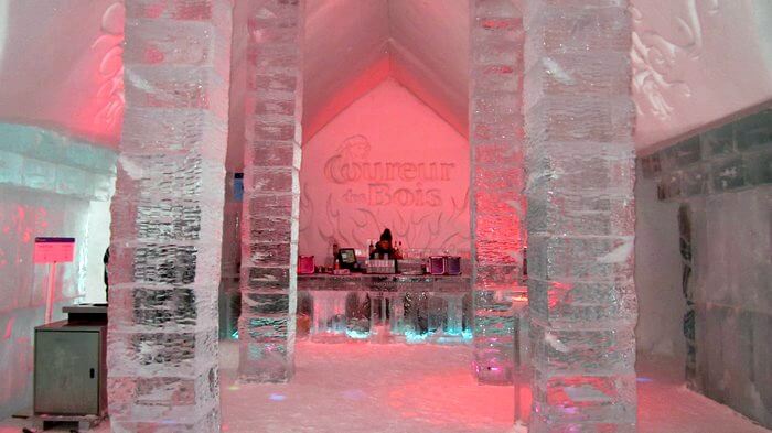ice bar quebec city