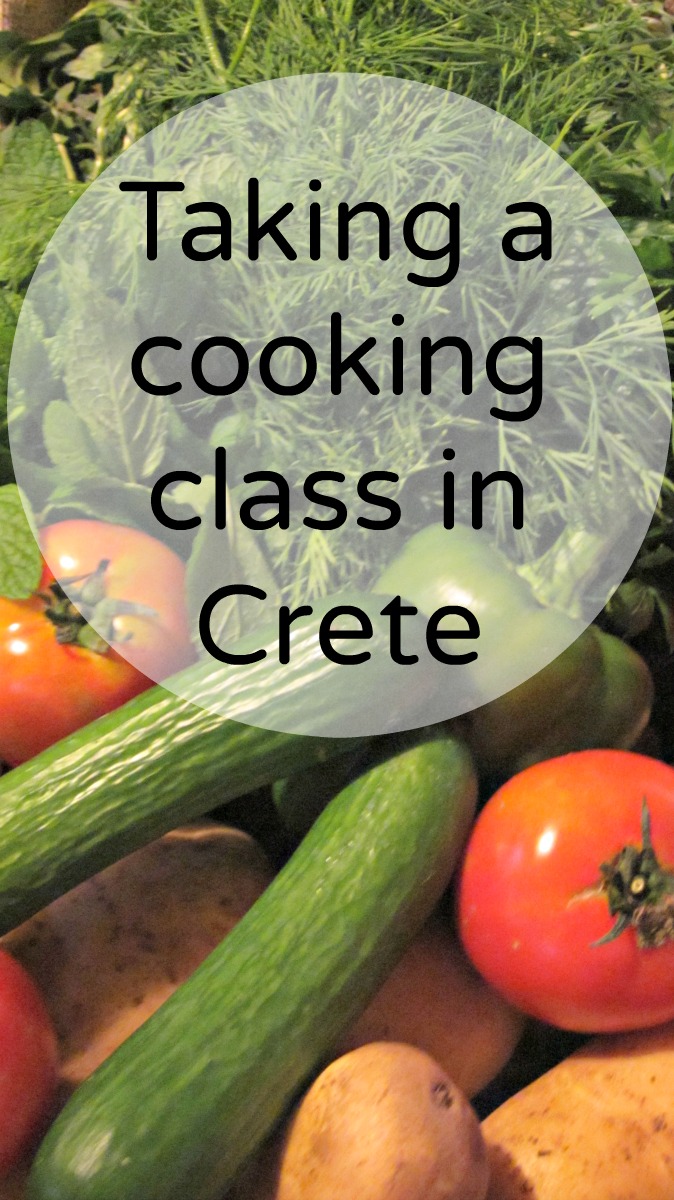 cooking class crete