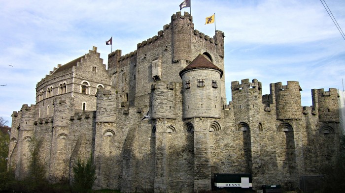 Gravensteen castle Ghent Belgium