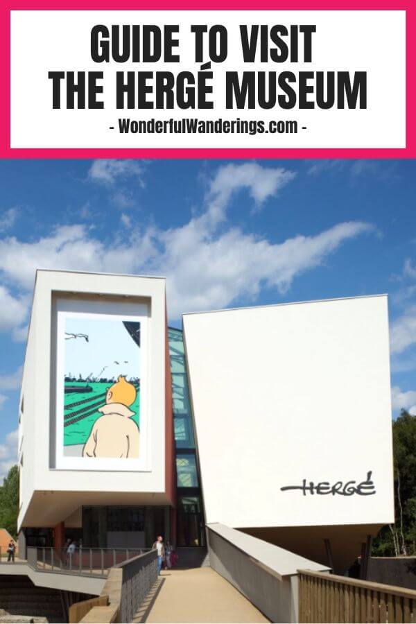 guide to visit the herge museum
