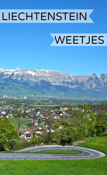 Leer allerlei leuke weetjes over het kleine Liechstenstein en de hoofdstad van Liechtenstein vaduz