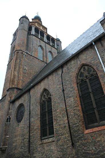 Jeruzalemkerk uti de film Bruges