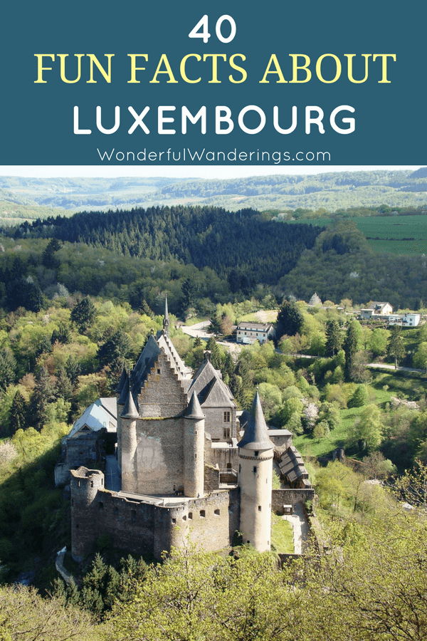 Learn about Luxembourg castle, the procession of Echternach, the country's food and its many gardens with these interesting facts about Luxembourg