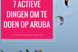 actieve dingen om te doen op Aruba