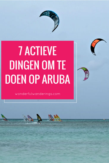 actieve dingen om te doen op Aruba