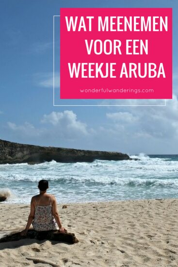 wat meenemen week aruba
