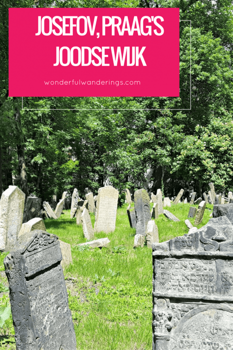 Een bezoek aan de Praag joodse begraafplaats en de rest van de Joodse wijk in Praag