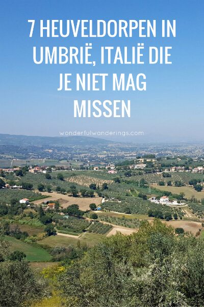vakantie in Umbrie Italie