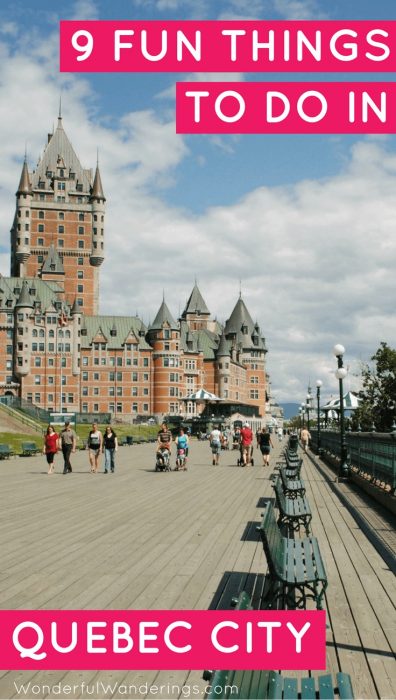 Looking for things to do in Quebec City, Canada? Click for tips on what food to eat and fun activities you can also do in winter