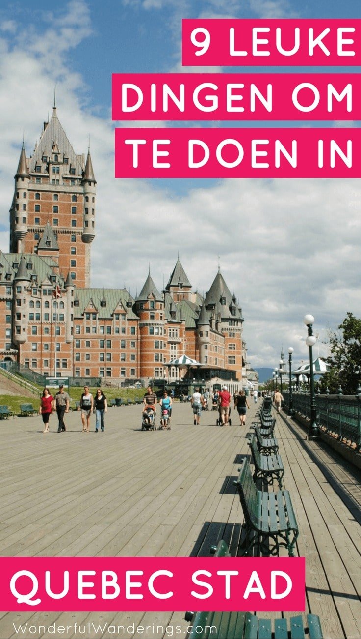 Quebec bezienswaardigheden 10 x wat te doen in Quebec City, Canada
