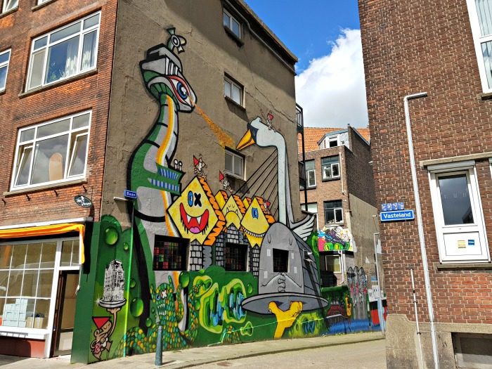 Spotting Rotterdam street art with this awesome app