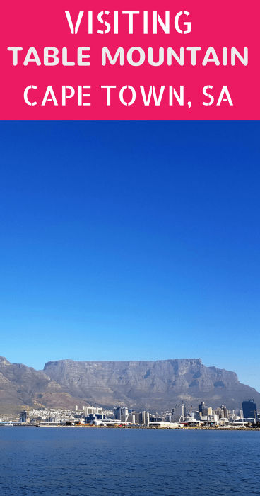 Want to hike Table Mountain in Cape Town, South Africa and get the views? Read all about our experience first by clicking this pin!