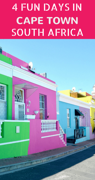 Looking for things to do in Cape Town, South Africa? This 4-day travel itinerary includes top sights such as Table Mountain, good restaurants and more. Click to check it out.