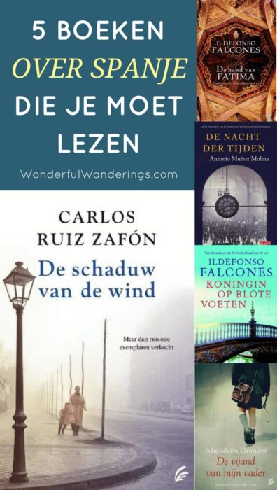Plan je een reis naar Spanje? Lees dan deze 5 boeken over Spanje om meer te leren over de cultuur en geschiedenis van het land.