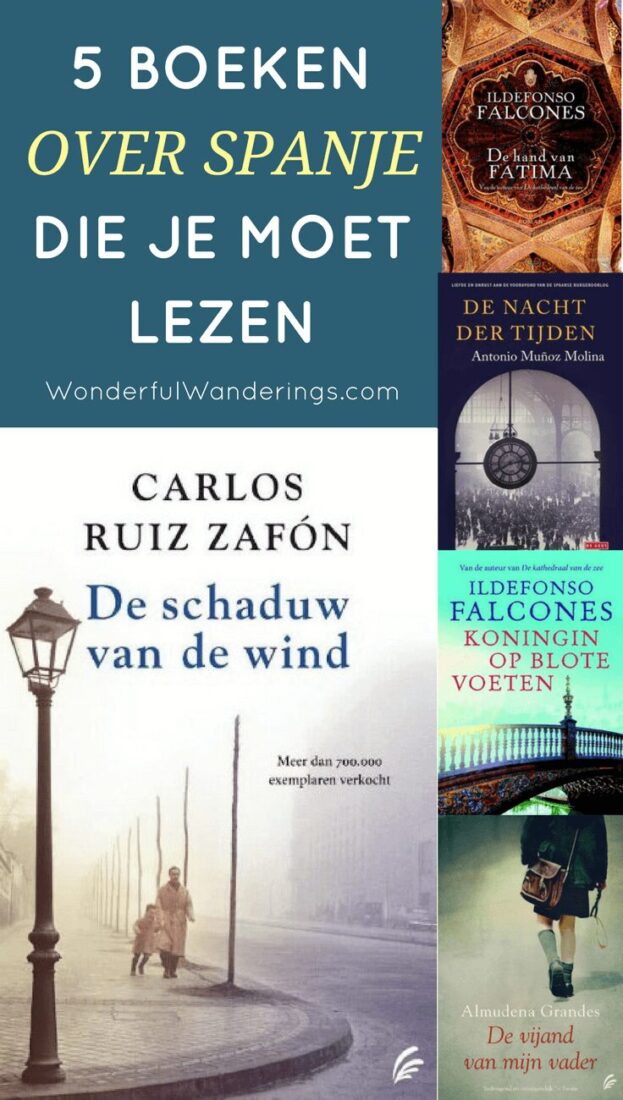 Plan je een reis naar Spanje? Lees dan deze 5 boeken over Spanje om meer te leren over de cultuur en geschiedenis van het land.