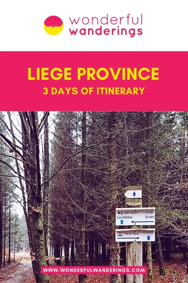Liege Province itinerary by WonderfulWanderings
