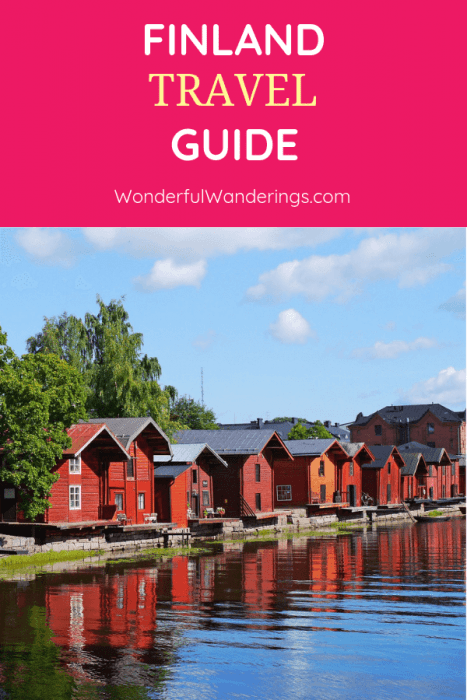 Check this Finland travel guide for information on places like Helsinki, Turku, and Lapland, on the food, the nature, and the culture and to know what to pack both for winter and summer.