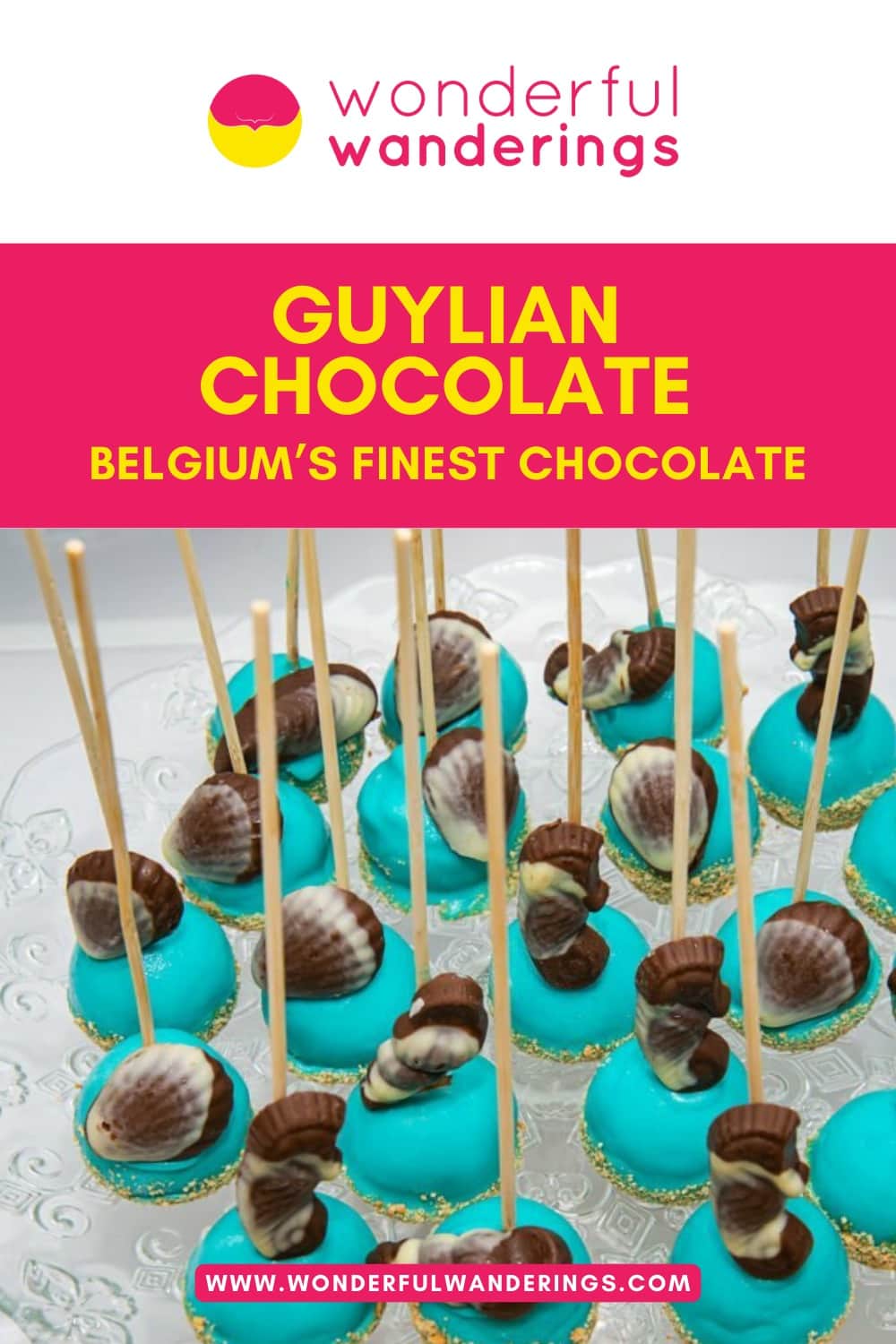 Guylian chocolate - Wonderful Wanderings Pin