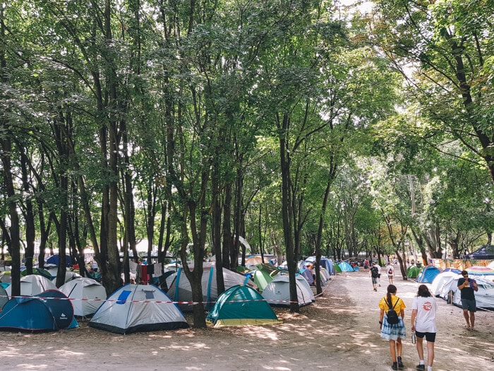 camping sziget festival