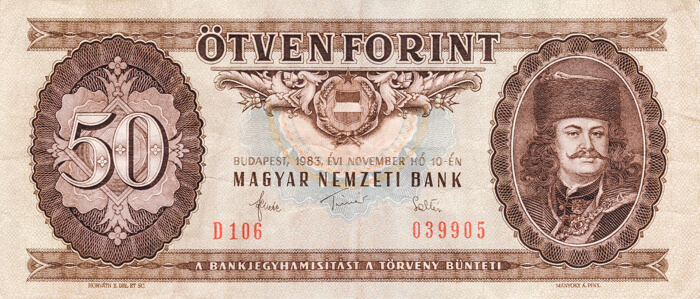 valuta hongarije