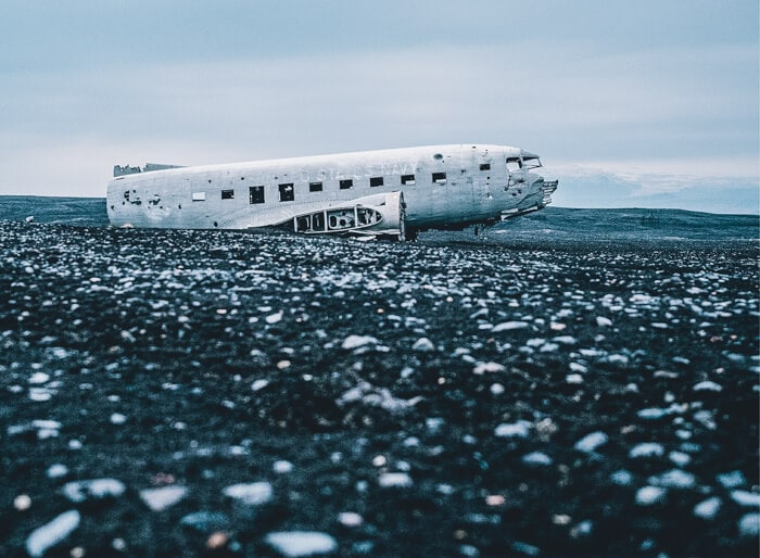 vliegtuigwrak ijsland