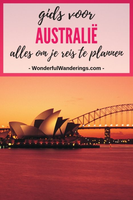 australie reis plannen