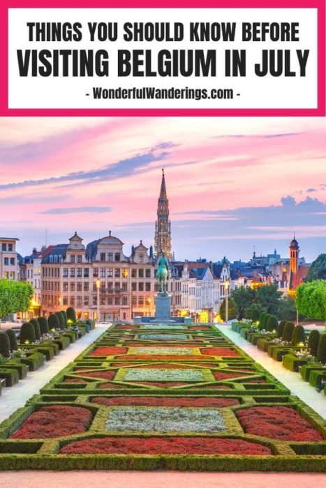 Things You Should Know Before Visiting Belgium in July