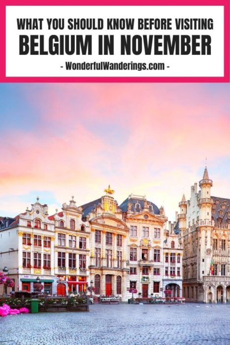 Belgium Travel Tips November