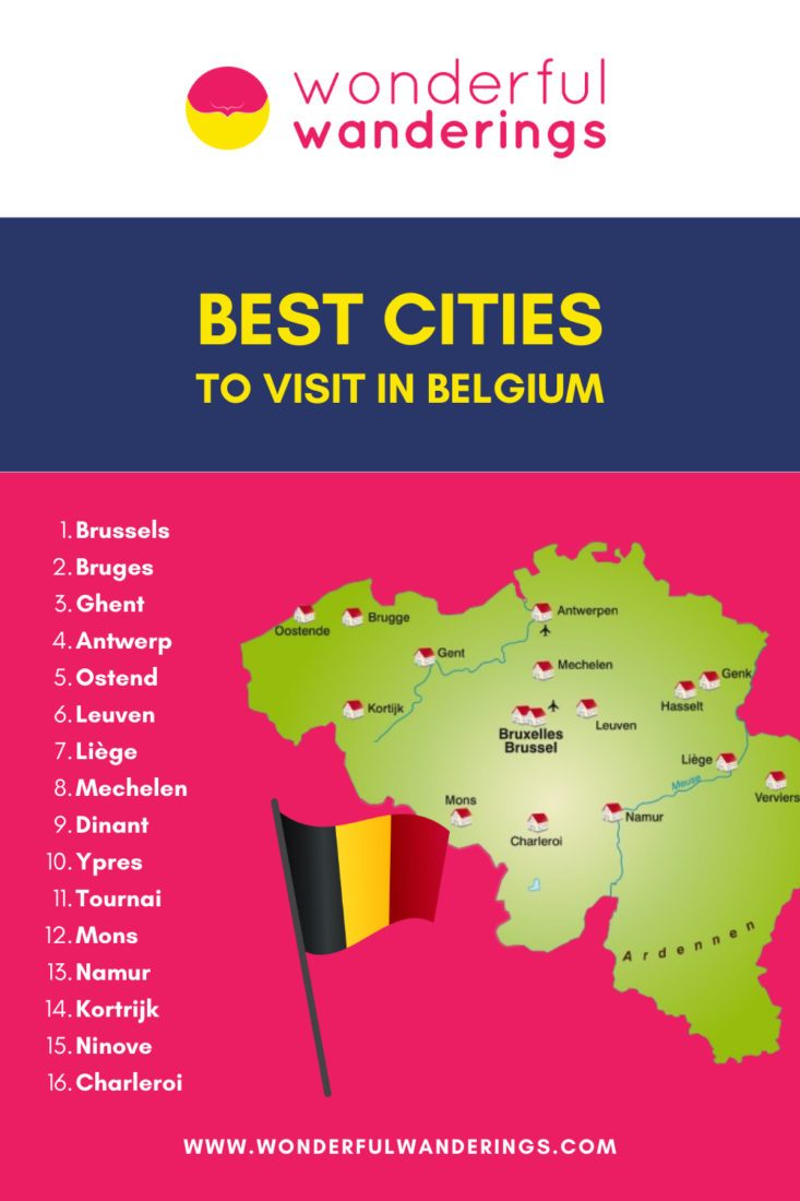 Beste steden in België om te bezoeken