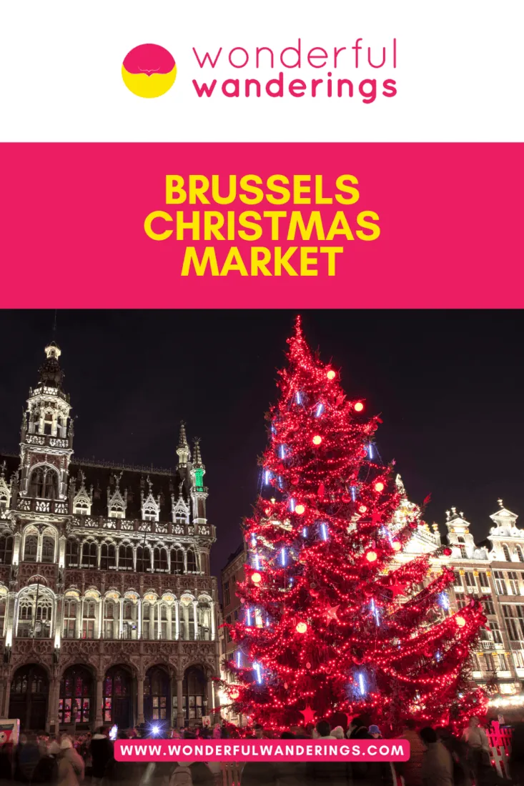 Brussels Christmas Market Pin