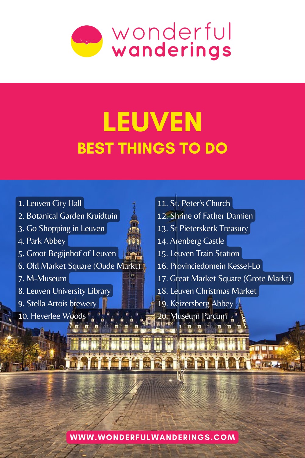 Things to do in Leuven