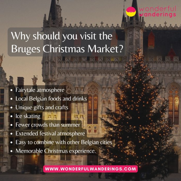 Why should you visit the Bruges Christmas Market?
