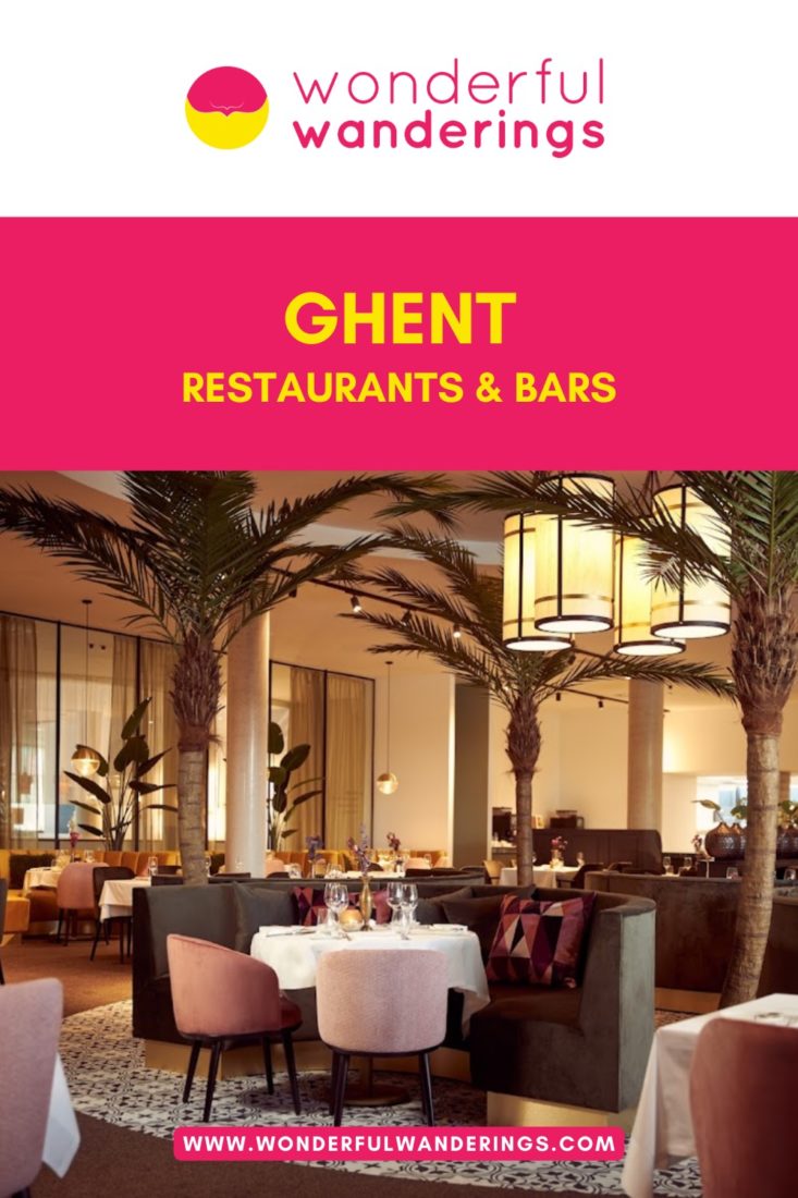 Best Restaurants and Bars in Ghent