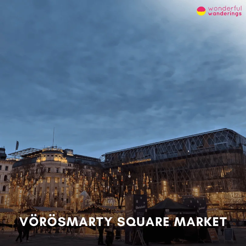 Vörösmarty Square market