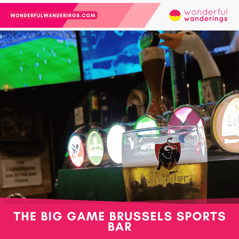 The Big Game Brussels Sports Bar