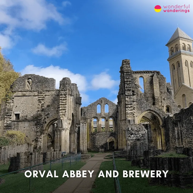 Orval Abbey and brewery