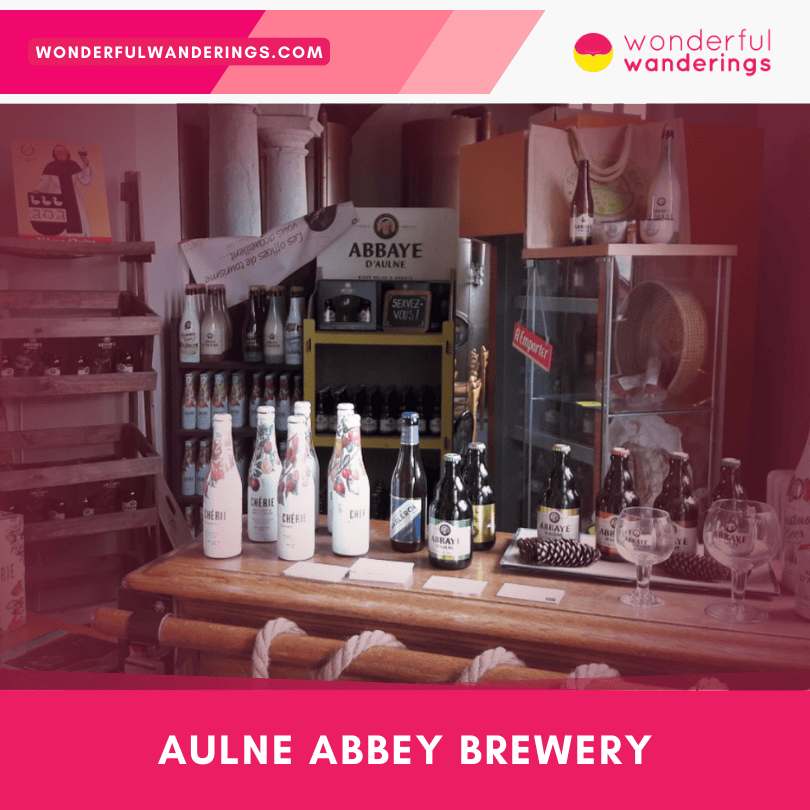 Aulne Abbey Brewery in Charleroi