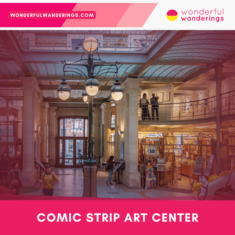 Comic Strip Art Center in Charleroi