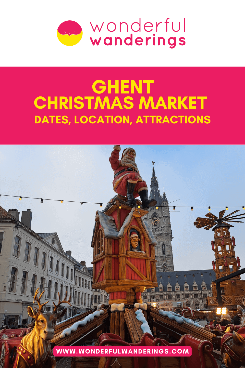 Ghent Christmas Pinterest image