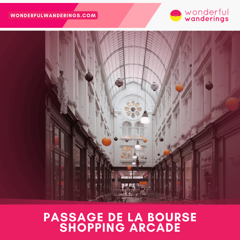 Passage de la Bourse Shopping Arcade in Charleroi