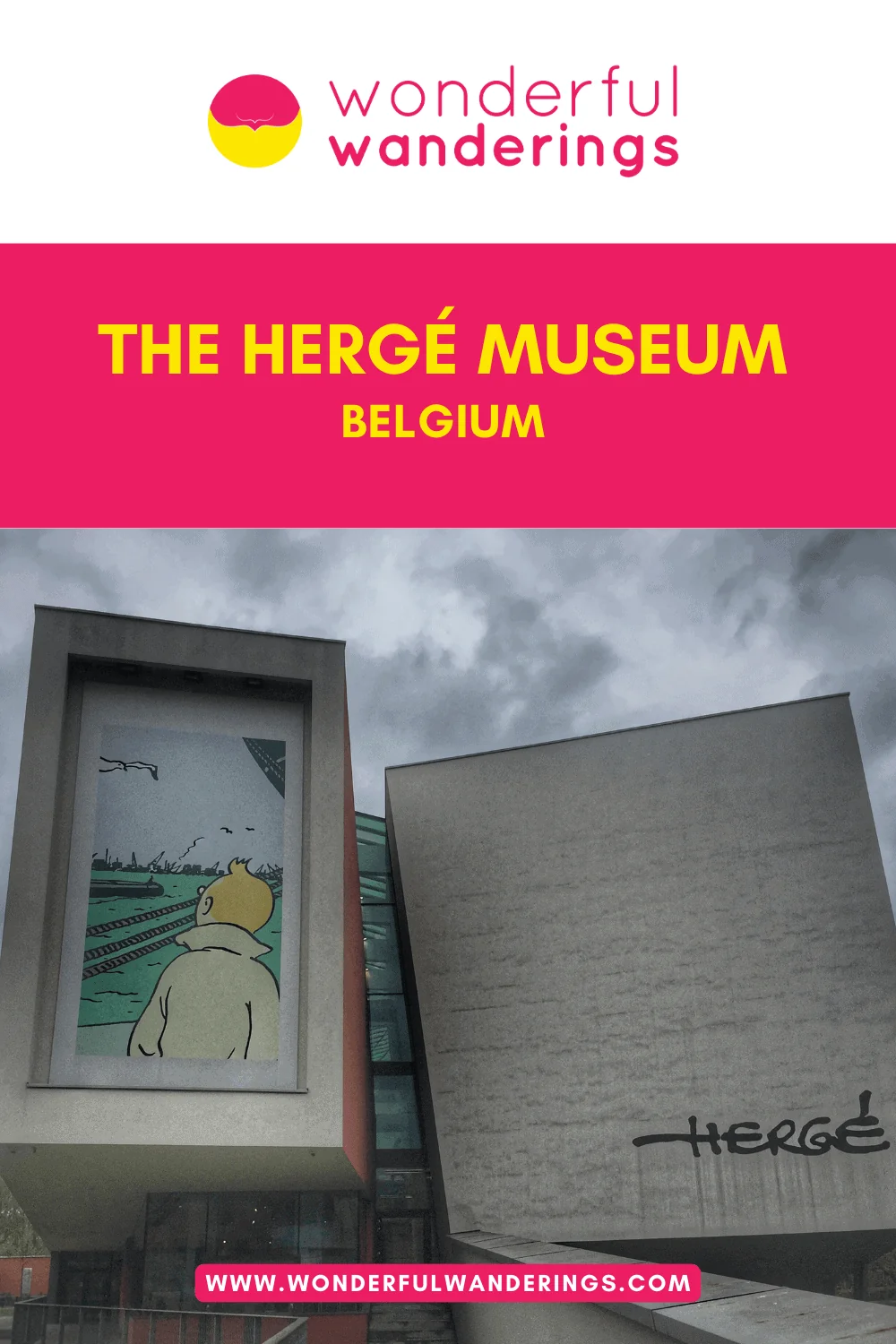 The Hergé Museum Pinterest image