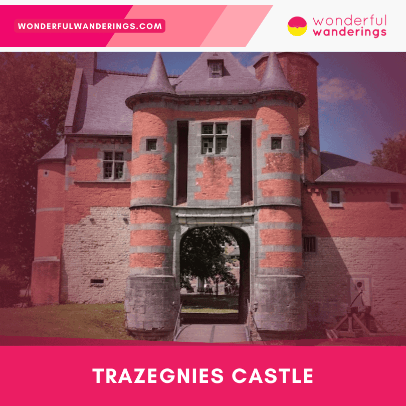 Trazegnies Castle in Charleroi
