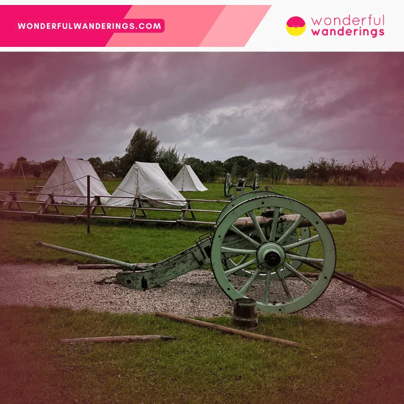 Waterloo Battlefield Canon