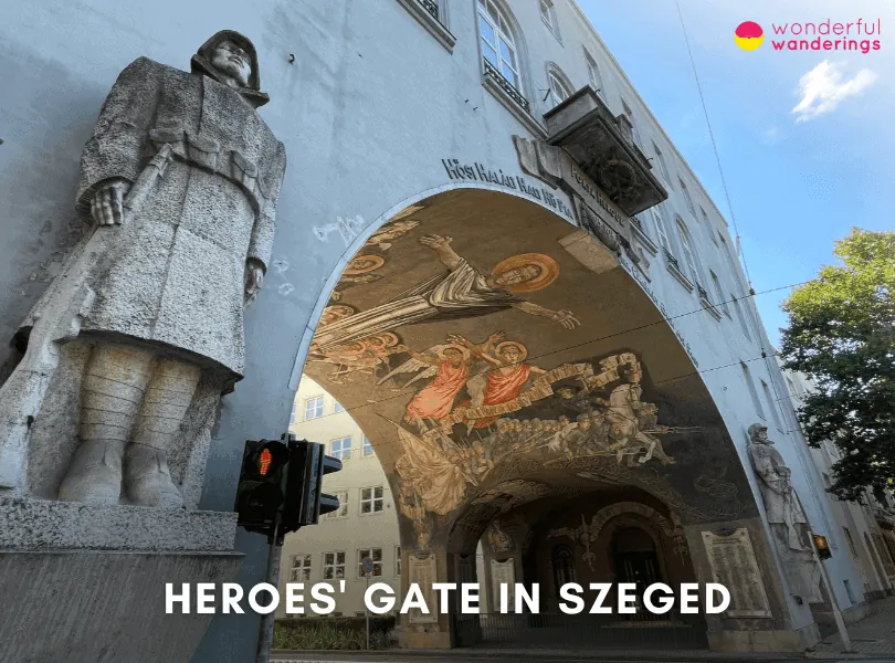 Heroes' Gate in Szeged