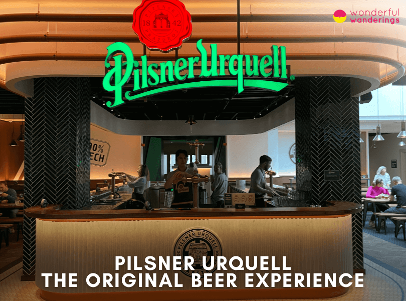 Pilsner Urquell. The Original Beer Experience