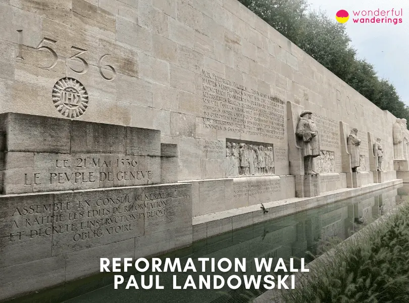 Reformation Wall - Paul Landowski (Mur des Réformateurs)