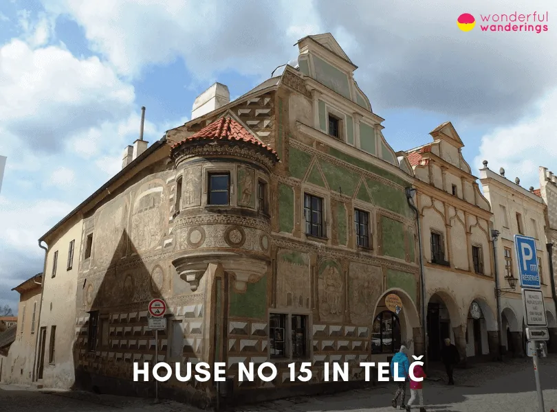 House no 15 in Telč