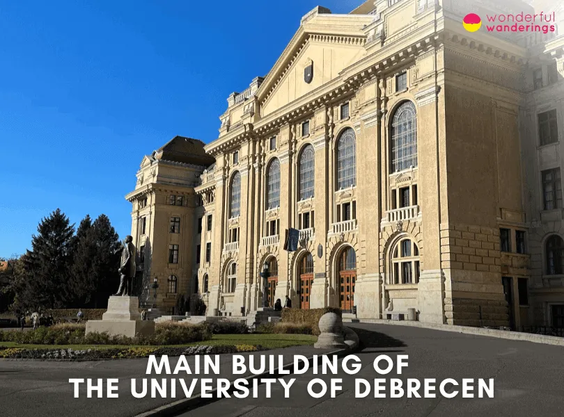 Main Building of the University of Debrecen